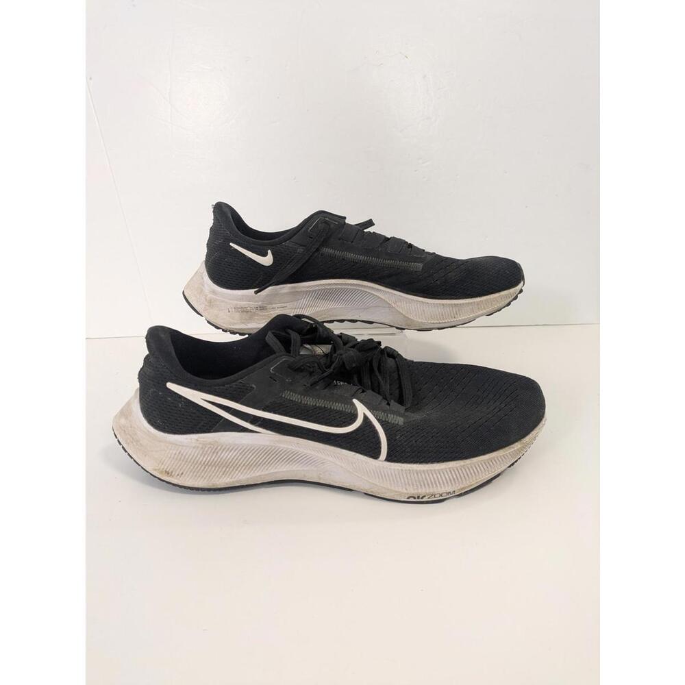 Nike Air Zoom Pegasus 38 CW7358-002 Women's Size 8.5 Black/White Running Shoes